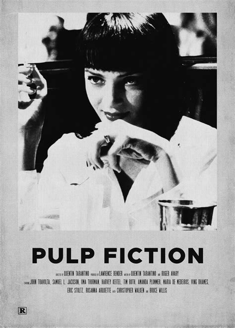 Pulp Fiction Poster By Most Popular Cult Posters Displate