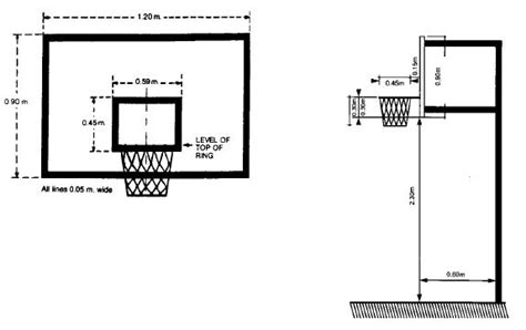 What Is The Standard Size Of A Nba Backboard Kutrg