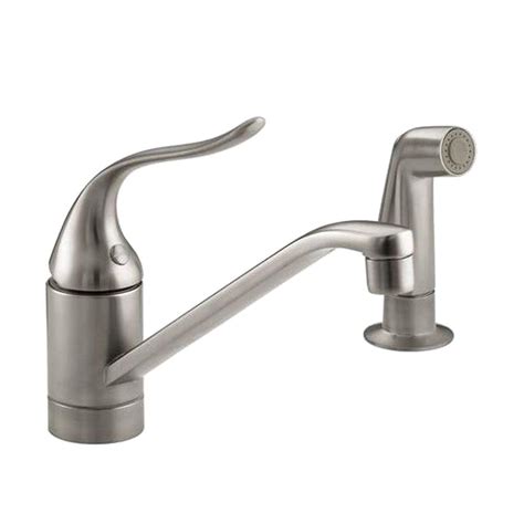 Free shipping on orders over $25 shipped by amazon. KOHLER Coralais Single-Handle Standard Kitchen Faucet with ...