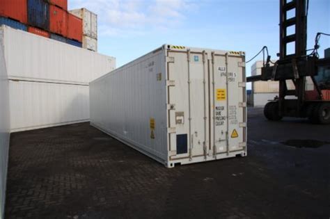 40ft Reefer Container High Cube Gebruikt Alconet Containers