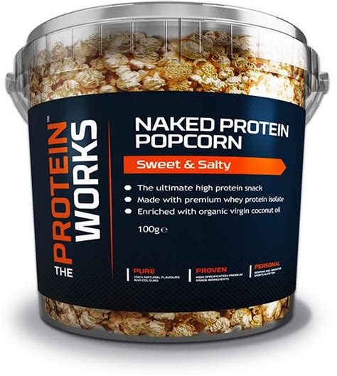 Naked Protein Popcorn By The Protein Works Foodbev Media