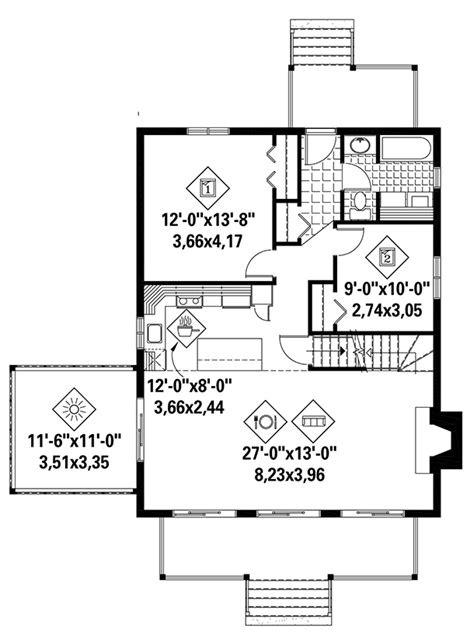 Four Bedroom Vacation Home Plan 21747dr Architectural Designs Chalet