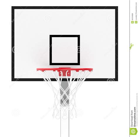 Basketball Hoop Stock Illustration Image 49164668