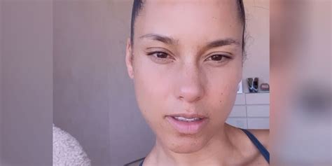 Alicia Keys No Makeup Instagram