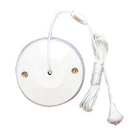 Buy 2 Way Pull Cord Switch Bathroom Ceiling Light Fitting 6 Amp White