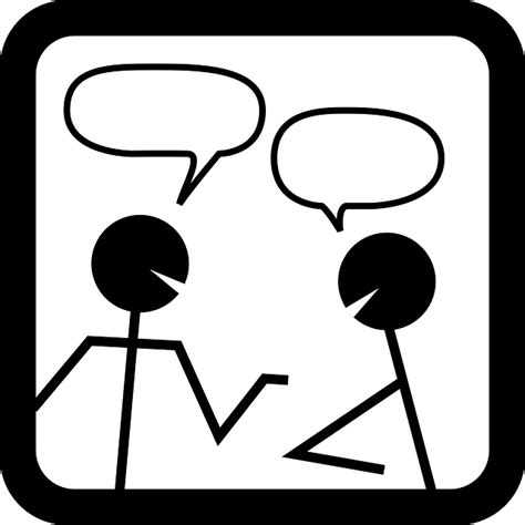 Free Vector Graphic Chat Discussion Meeting Talk Free Image On