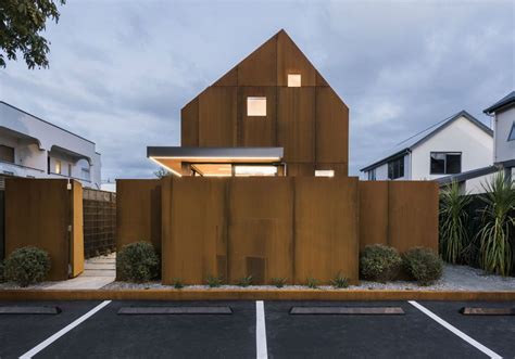 Adnz Compact House Property Design Street House Christchurch Kit