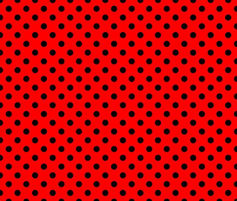 Polka Dot Black On Red Digital Art By Filip Schpindel Pixels