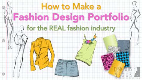 How To Make A Fashion Portfolio Designers Nexus