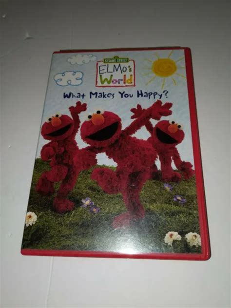 Sesame Street Elmos World What Makes You Happy Dvd 2007 £395 Picclick Uk