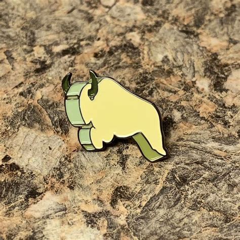 Flying Bison Whistle Enamel Pin Avatar The Last Airbender Etsy