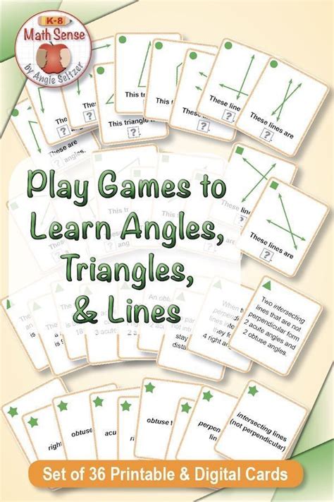 Geometry Games For Grade 4 Printable Cards Geometry Games 4th