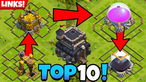 10 Insanely Effective TH9 Farming Bases YouTube