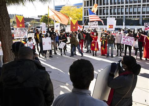 Las Vegas Ethiopian Community Protests War On Tigray Region Local