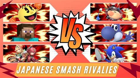The Biggest Smash Ultimate Rivalries In Japan スマブラの日本人ライバル達！ Enjp
