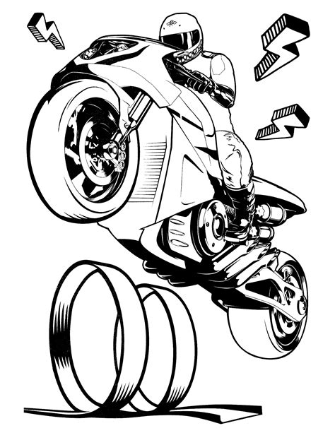 Hot wheel coloring pages to download and print for free