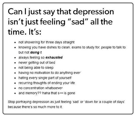 Clinical Depression Is Not The Every Day Phroyds World