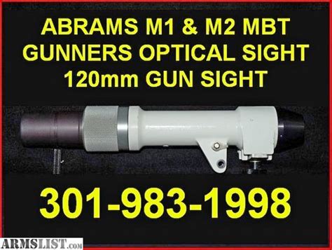 Armslist For Sale M1a2 Abrams Main Battle Tank Gunners Optical Sight