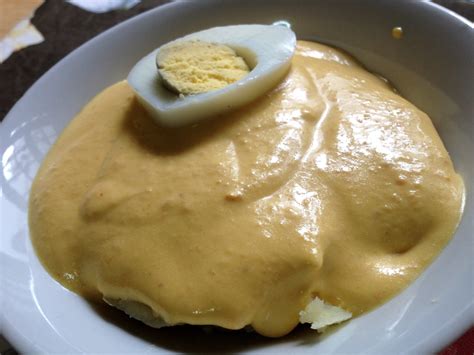 Papa A La Huancaina Spicy Cheese Sauce With Potatoes Culinary Arts