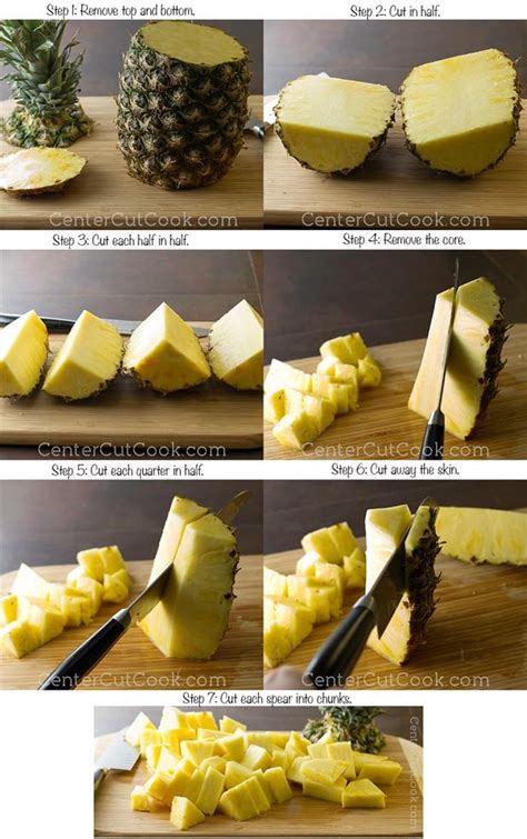 How To Cut A Pineapple Centercutcook