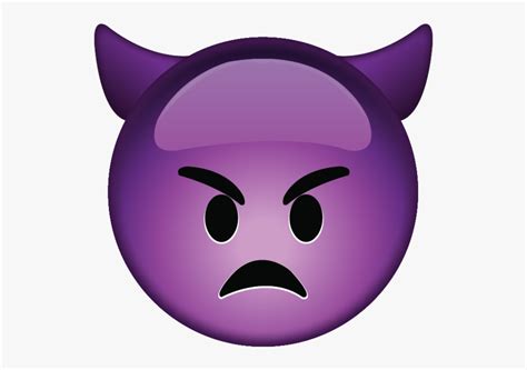 Demon Clipart Devil Emoji Demon Devil Emoji Transparent Free For