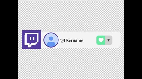 Twitch Follow Animated Banner Youtube