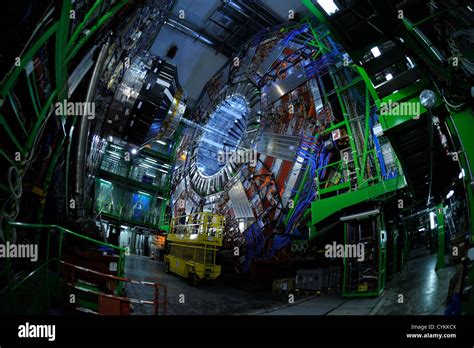 Das Experiment Am Cern Genf Atlas Alice Large Hadron Collider Lhc Higgs Boson Cms