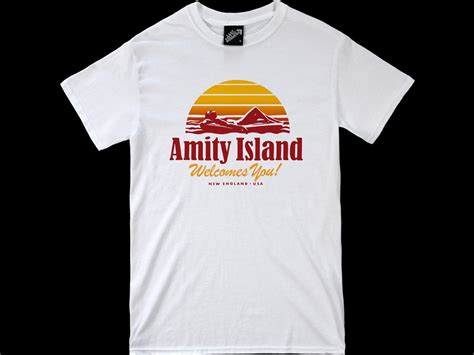 Amity Island Regular T Shirt Last Exit To Nowhere