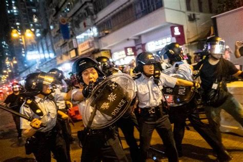 Hong Kong Activists Freed On Bail Protest March Banned World News