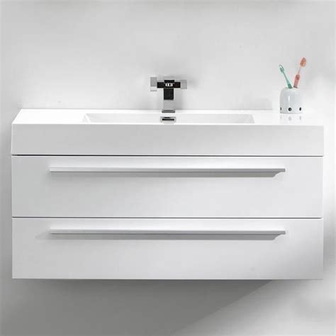 Lucera 42 wall hung undermount sink single bathroom vanity. Pin by Mussadiq hoosen on bedroom vanity units | Wall hung ...