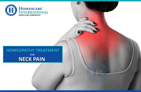 Homeopathy Treatment For Neck Pain Neck Pain Relief Treatment In