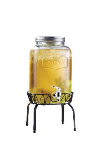 Hd Designs Outdoors Yorkshire Glass Beverage Dispenser With Stand