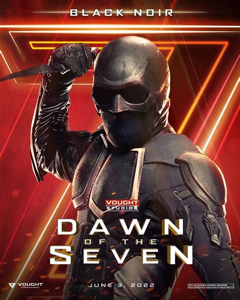 Dawn Of The Seven Character Poster Black Noir The Boys Amazon