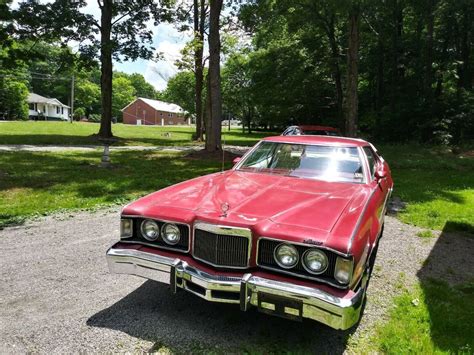1976 Mercury Cougar Xr7 Sedan Red Rwd Automatic Red For Sale Photos