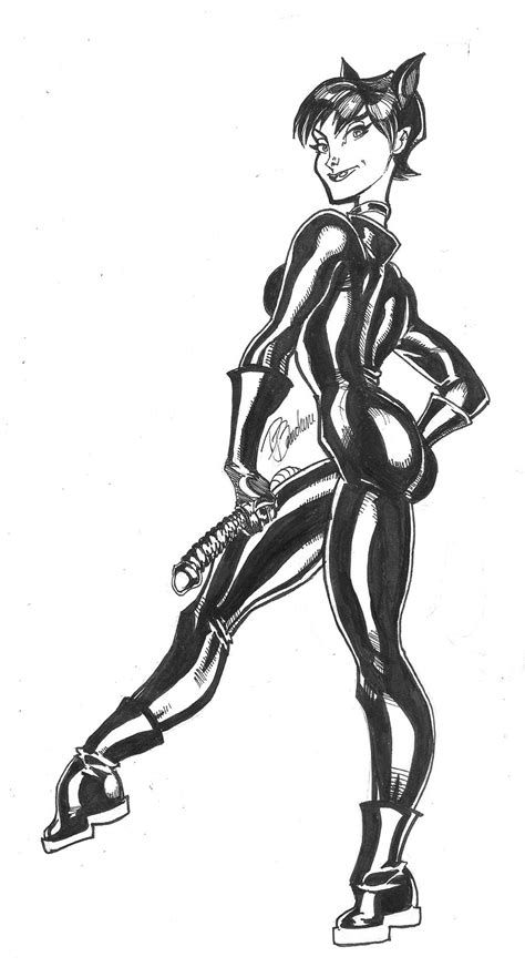 Catwoman Ink 2 By Davejorel On Deviantart