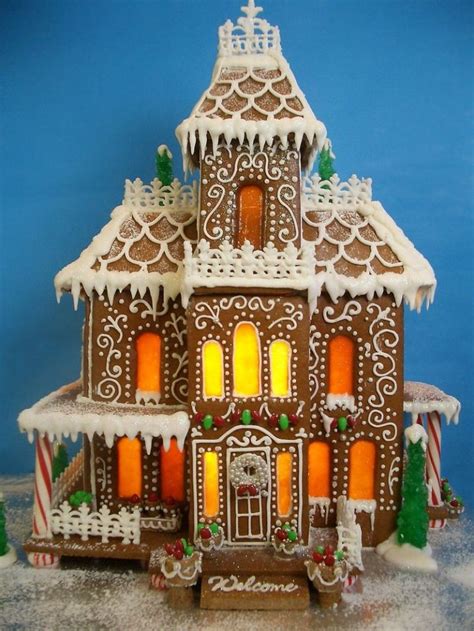 20 Of The Most Amazing Gingerbread House Ideas Gingerbread House Template Cool Gingerbread