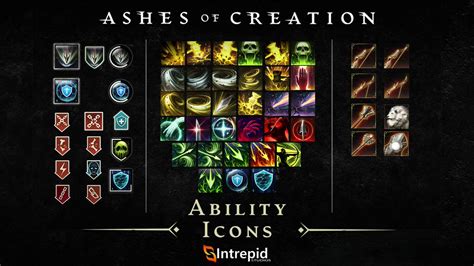 Ashes Of Creation On Twitter 👨‍🎨🎨 Do You Like The New Ability Icons