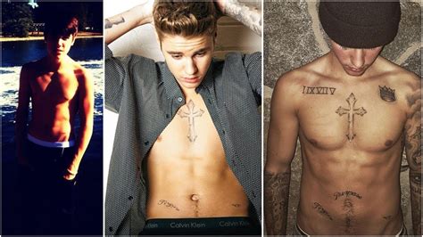 justin bieber s incredible body transformation youtube