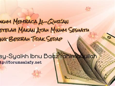 Slogan Membaca Al Quran Sketsa