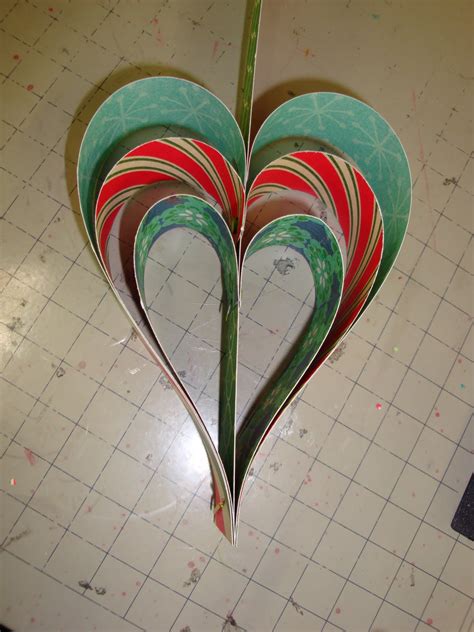 Paper Zone Inspiredesigncreate Day 9 Paper Heart Ornaments