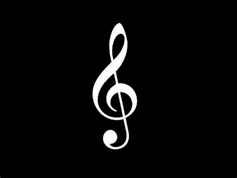 Black And White Wallpaper Music Notes