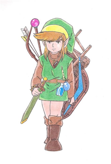 Link The Legend Of Zelda 1986 By Ambar10 On Deviantart