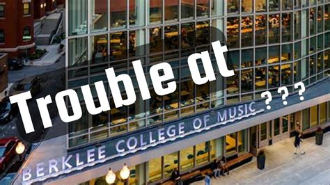 What’s Going On At Berklee School Of Music Youtube