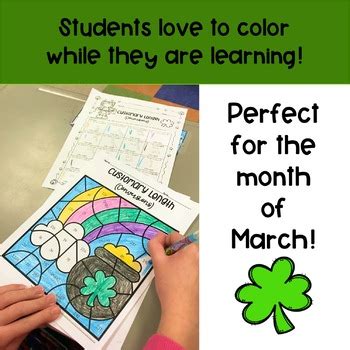 Listed below are the complete common core state standards for fourth grade math. 5th Grade Math Worksheets: St. Patrick's Day Color by ...