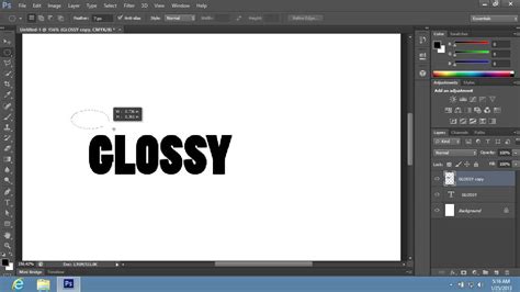 Mimic the effect in a single. How to Make Glossy Effect in Photoshop CS6 - YouTube