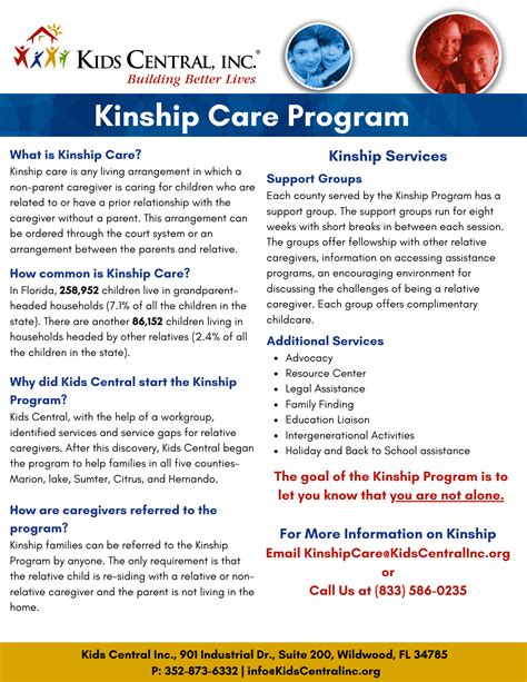 Kinship Care Kids Central Inc