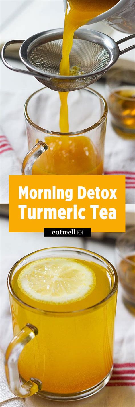 Morning Detox Turmeric Tea Eatwell