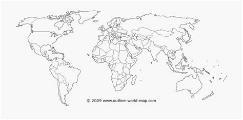 Hd World Map Outline Transparent Cartoon Free Cliparts And Silhouettes