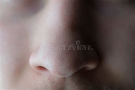 Human Nose Close Up