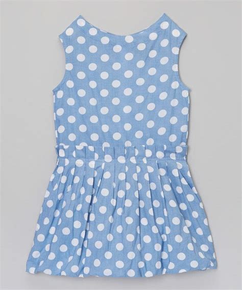 Look At This Blue Polka Dot Skater Dress Toddler Toddler Girl
